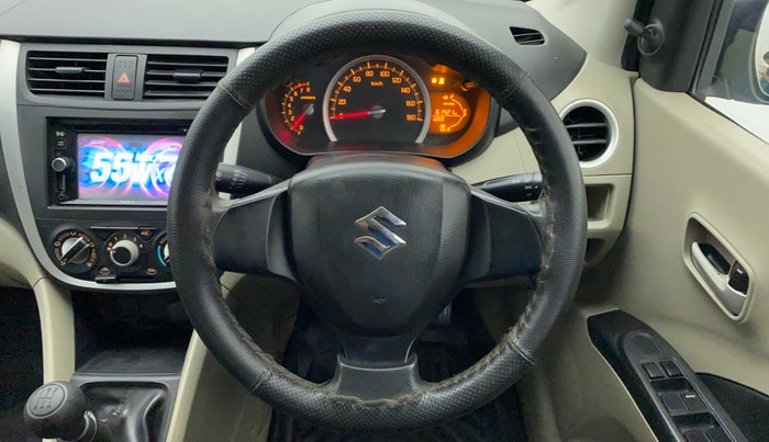 2015 Maruti Celerio VXI CNG D, CNG, Manual, 61,421 km, Steering Wheel Close Up