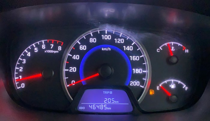 2016 Hyundai Grand i10 MAGNA 1.2 KAPPA VTVT, Petrol, Manual, 46,484 km, Odometer Image