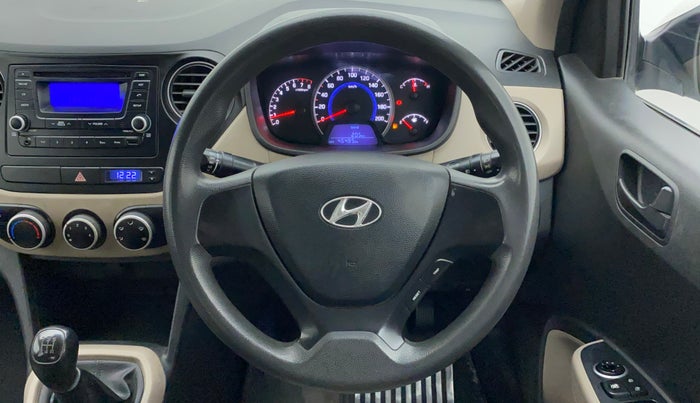 2016 Hyundai Grand i10 MAGNA 1.2 KAPPA VTVT, Petrol, Manual, 46,484 km, Steering Wheel Close Up