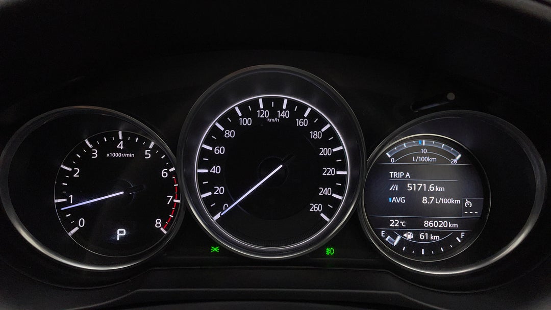 2017 Mazda 6 Touring, Automatic, 86020 km, Odometer View