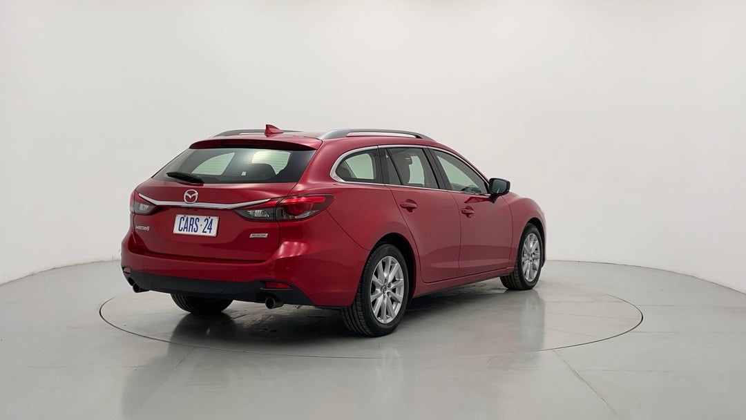 2017 Mazda 6 Touring, Automatic, 86020 km, Right Back Diagonal (45- Degree) View