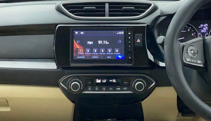 2019 Honda Amaze 1.2L I-VTEC VX, Petrol, Manual, 31,293 km, Air Conditioner