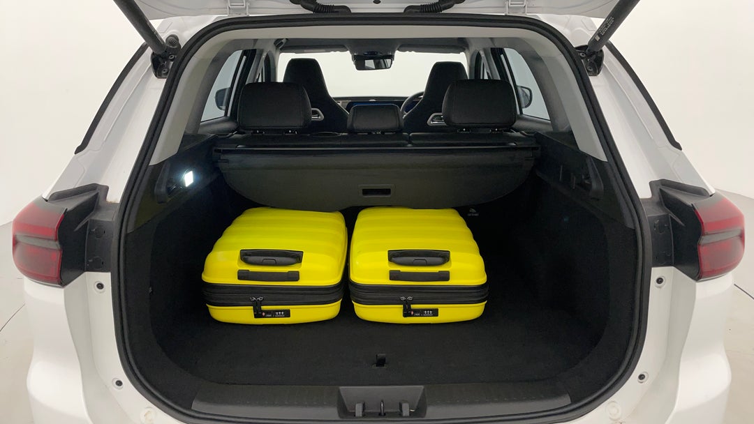 Boot Inside View with Luggage