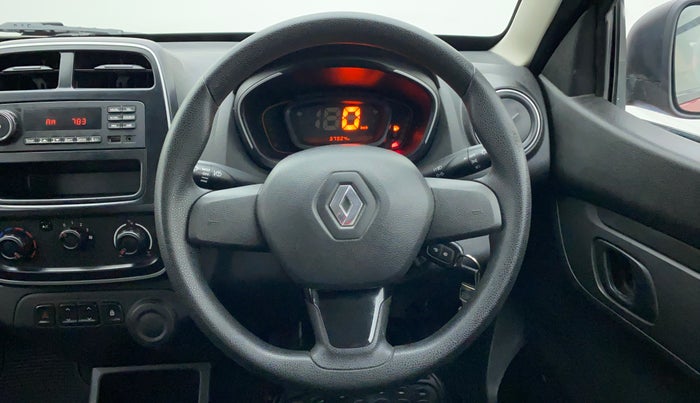 2018 Renault Kwid RXL, Petrol, Manual, 37,789 km, Steering Wheel Close Up