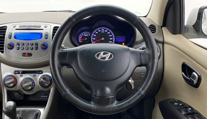2011 Hyundai i10 SPORTZ 1.2 KAPPA2, Petrol, Manual, 47,888 km, Steering Wheel Close Up