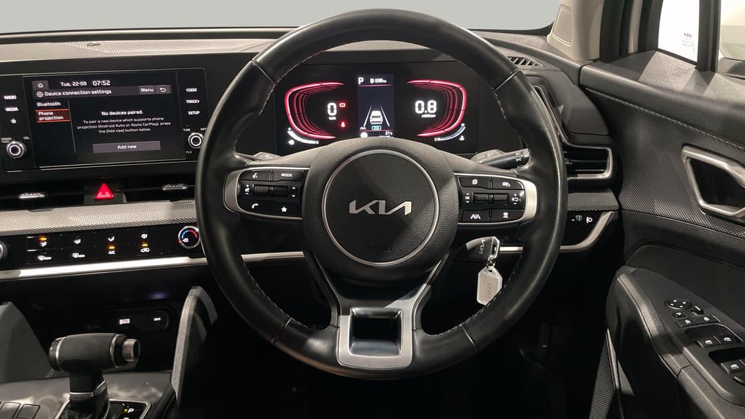 2024 Kia Sportage S (AWD), Automatic, 50186 km, Steering Wheel Close-up