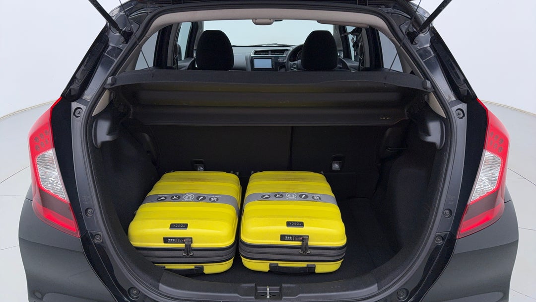 Boot Inside View with Luggage