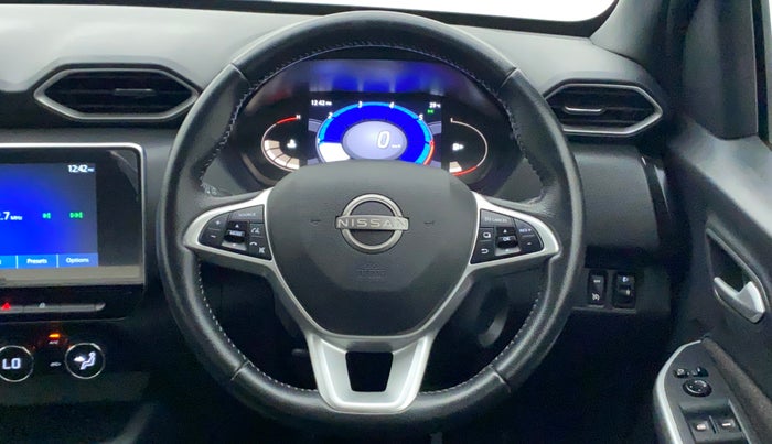 2022 Nissan MAGNITE XV PREMIUM TURBO, Petrol, Manual, 16,044 km, Steering Wheel Close Up