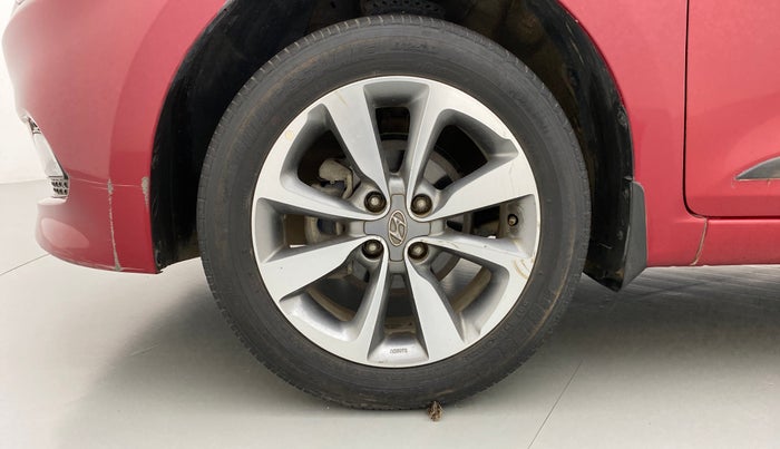 2017 Hyundai Elite i20 ASTA 1.2 (O), Petrol, Manual, 37,884 km, Left Front Wheel