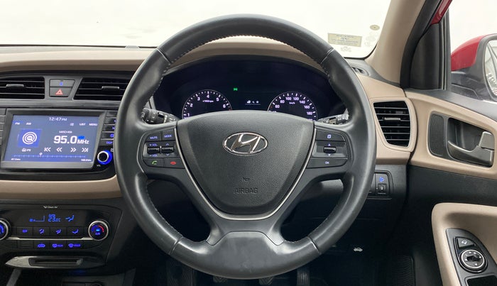 2017 Hyundai Elite i20 ASTA 1.2 (O), Petrol, Manual, 37,884 km, Steering Wheel Close Up