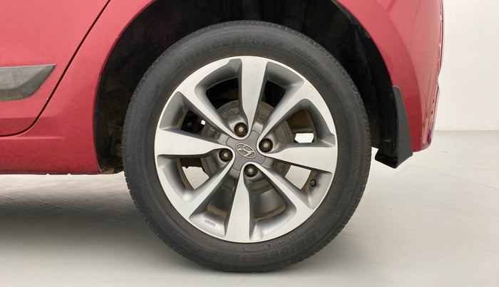 2017 Hyundai Elite i20 ASTA 1.2 (O), Petrol, Manual, 37,884 km, Left Rear Wheel