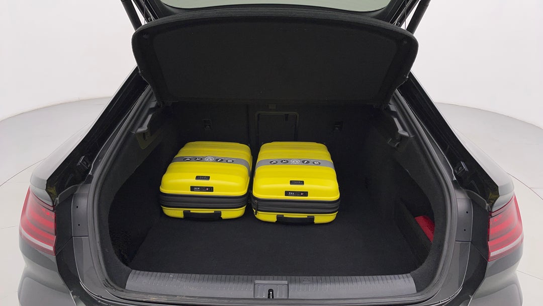 Boot Inside View with Luggage