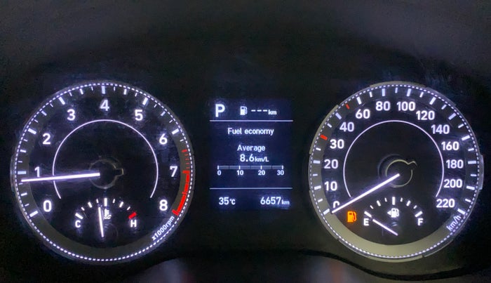 2022 Hyundai VENUE SX PLUS 1.0 TURBO DCT, Petrol, Automatic, 6,657 km, Odometer Image