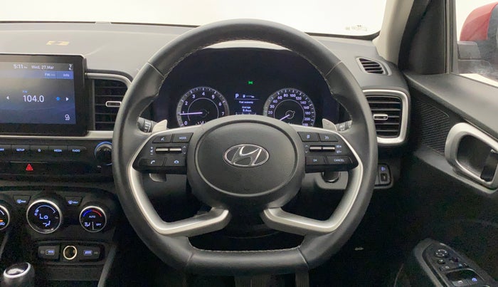 2022 Hyundai VENUE SX PLUS 1.0 TURBO DCT, Petrol, Automatic, 6,657 km, Steering Wheel Close Up