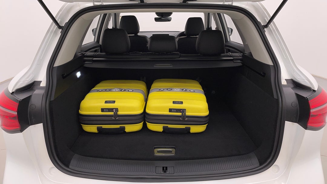 Boot Inside View with Luggage