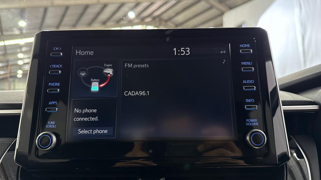 2020 Toyota Corolla Ascent Sport Hybrid, Automatic, 24649 km, Infotainment System