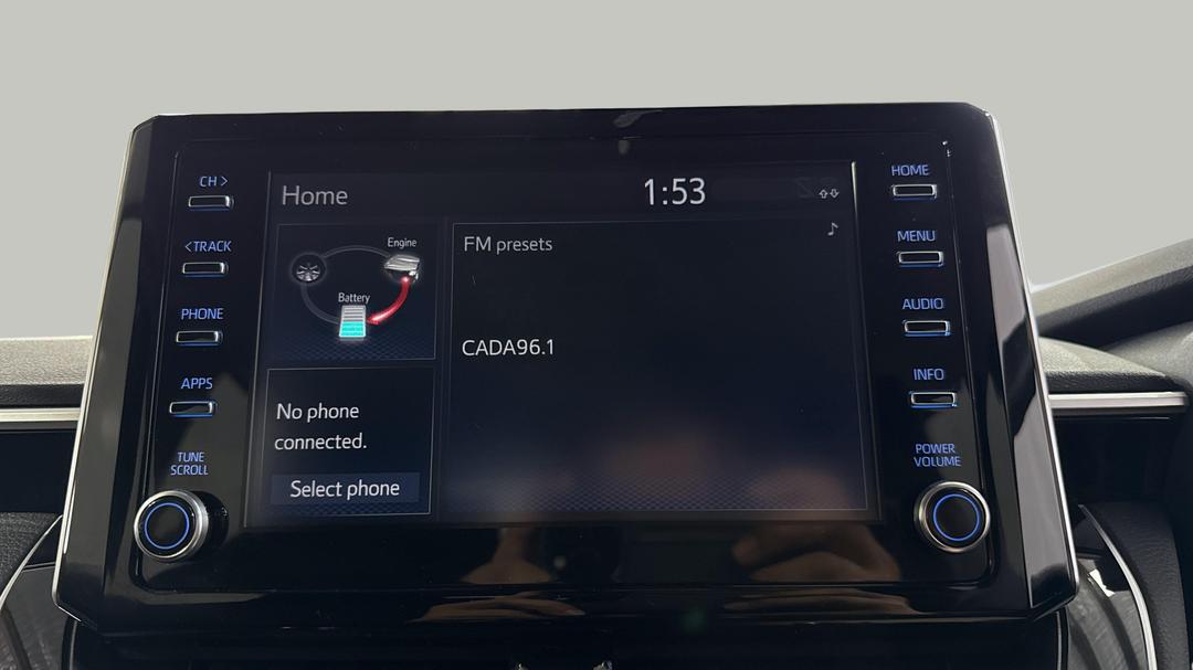 2020 Toyota Corolla Ascent Sport Hybrid, Automatic, 24649 km, Infotainment System