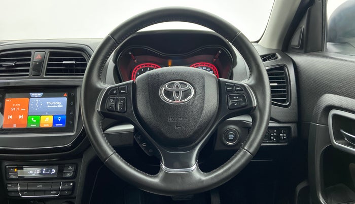 2022 Toyota URBAN CRUISER Premium AT, Petrol, Automatic, 5,613 km, Steering Wheel Close Up