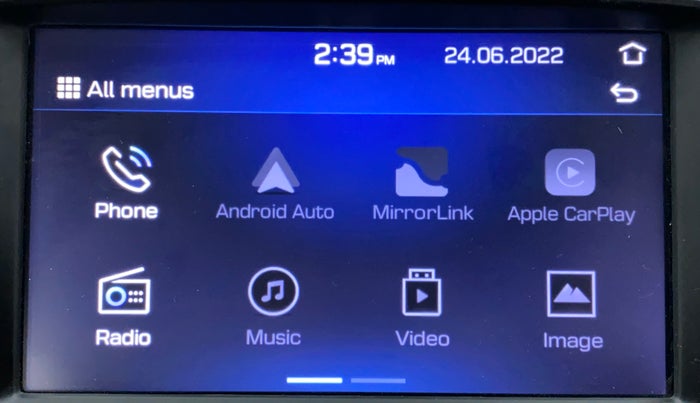 2020 Hyundai NEW SANTRO 1.1 SPORTS AMT, Petrol, Automatic, 40,018 km, Touchscreen Infotainment System