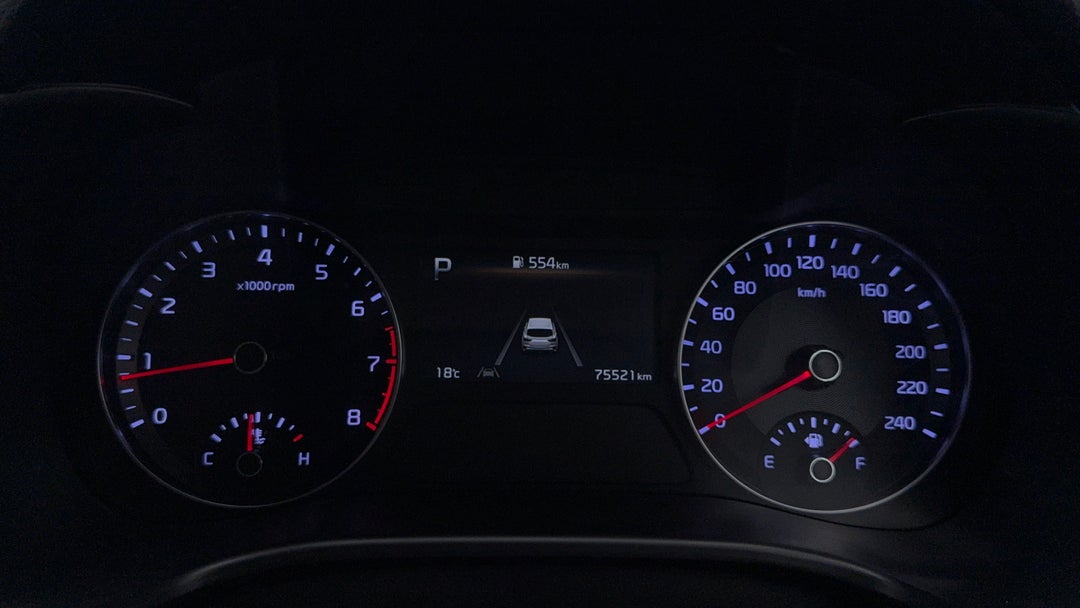 2023 Kia Cerato S, Automatic, 75521 km, Odometer View