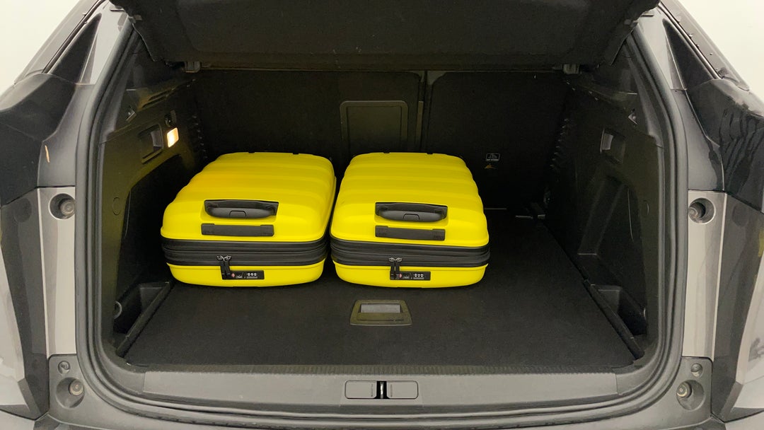 Boot Inside View with Luggage