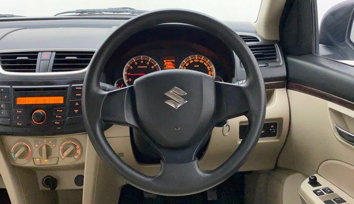2012 Maruti Swift Dzire VXI, Petrol, Manual, 23,960 km, Steering Wheel Close Up