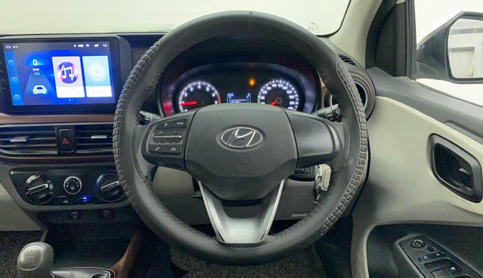 2020 Hyundai AURA S 1.2 CNG, CNG, Manual, 35,727 km, Steering Wheel Close Up