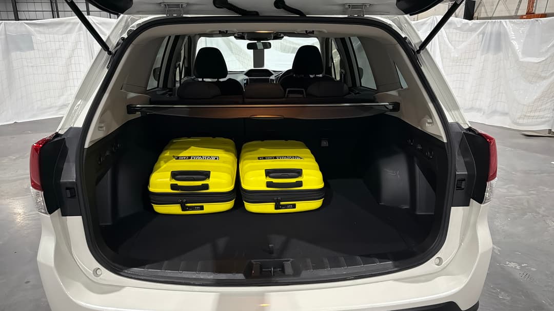 2023 Subaru Forester Hybrid L (AWD), Automatic, 46759 km, Boot Inside View with Luggage