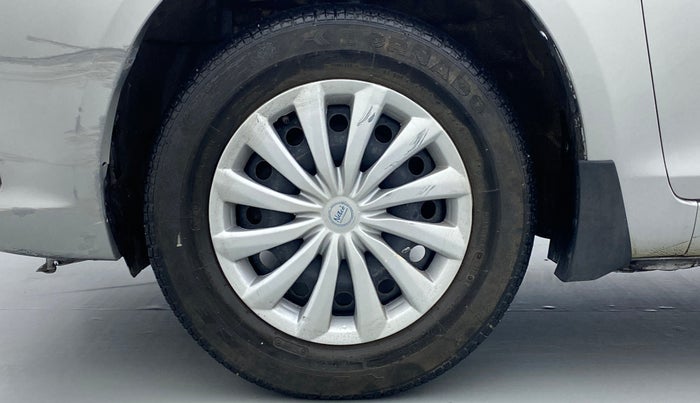2015 Maruti Swift Dzire VXI 1.2 BS IV, Petrol, Manual, 58,169 km, Left Front Wheel