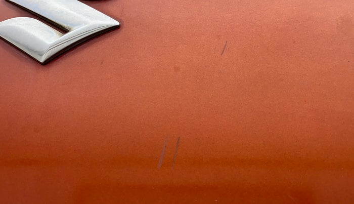 2013 Maruti Swift VDI, Diesel, Manual, 97,933 km, Dicky (Boot door) - Minor scratches