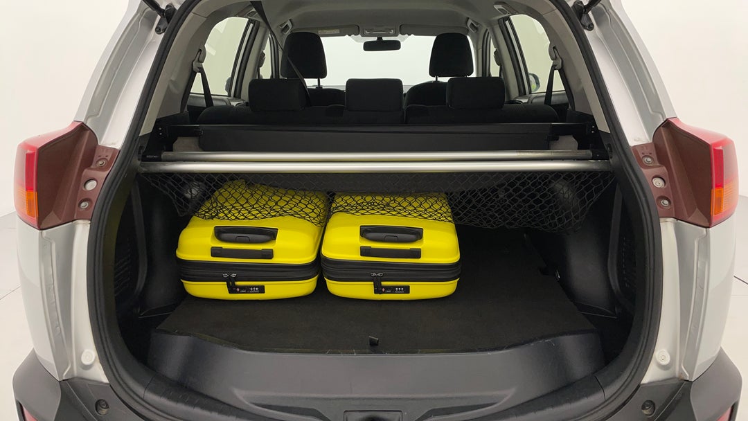 Boot Inside View with Luggage