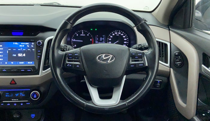 2018 Hyundai Creta 1.6 SX AT CRDI, Diesel, Automatic, 29,856 km, Steering Wheel Close Up