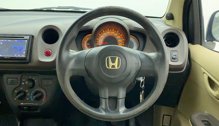 2012 Honda Brio E MT, Petrol, Manual, 83,271 km, Steering Wheel Close Up