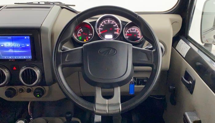 2017 Mahindra Thar CRDE 4X4 AC, Diesel, Manual, 45,807 km, Steering Wheel Close Up