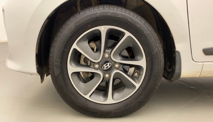 2018 Hyundai Grand i10 ASTA 1.2 KAPPA VTVT, Petrol, Manual, 33,623 km, Left Front Wheel