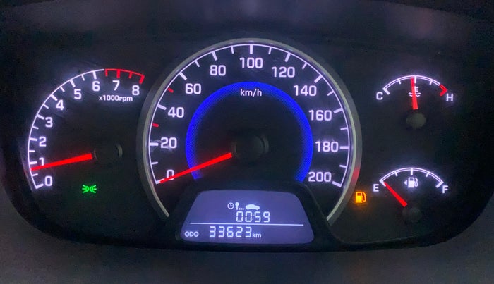 2018 Hyundai Grand i10 ASTA 1.2 KAPPA VTVT, Petrol, Manual, 33,623 km, Odometer Image