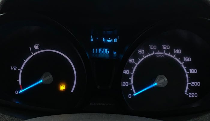 2016 Ford Ecosport AMBIENTE 1.5L PETROL, Petrol, Manual, 1,11,777 km, Odometer Image