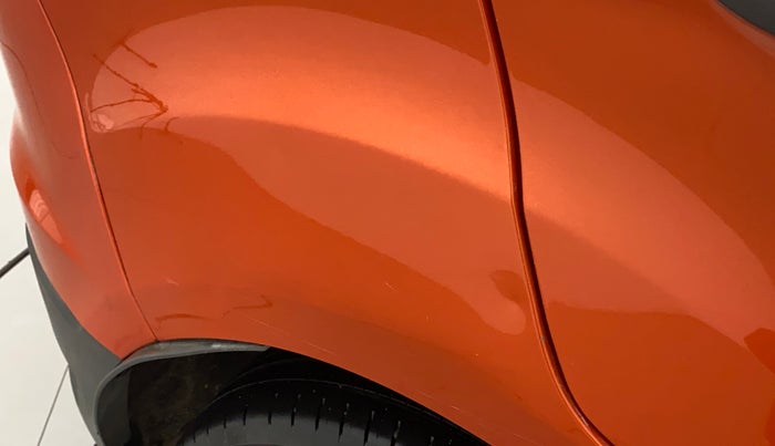 2016 Ford Ecosport AMBIENTE 1.5L PETROL, Petrol, Manual, 1,11,859 km, Right quarter panel - Slightly dented