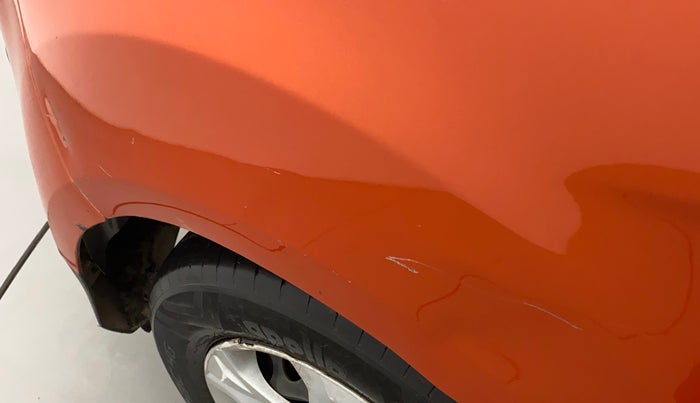 2016 Ford Ecosport AMBIENTE 1.5L PETROL, Petrol, Manual, 1,11,777 km, Left fender - Minor scratches