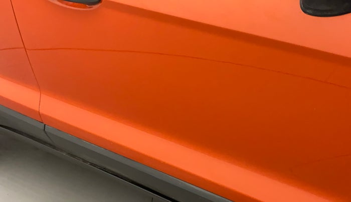 2016 Ford Ecosport AMBIENTE 1.5L PETROL, Petrol, Manual, 1,11,859 km, Driver-side door - Slightly dented