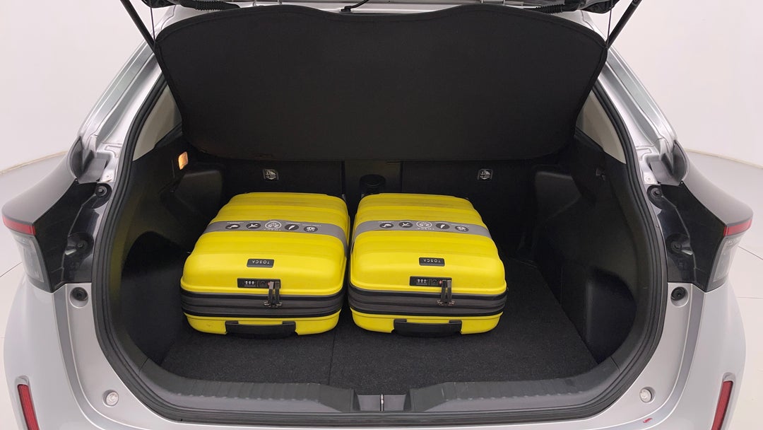 Boot Inside View with Luggage