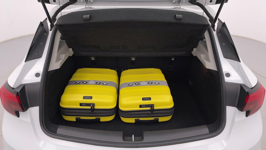 Boot Inside View with Luggage