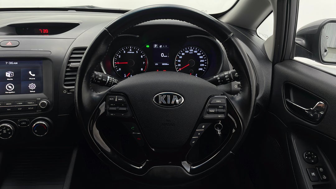 Steering Wheel Close-up