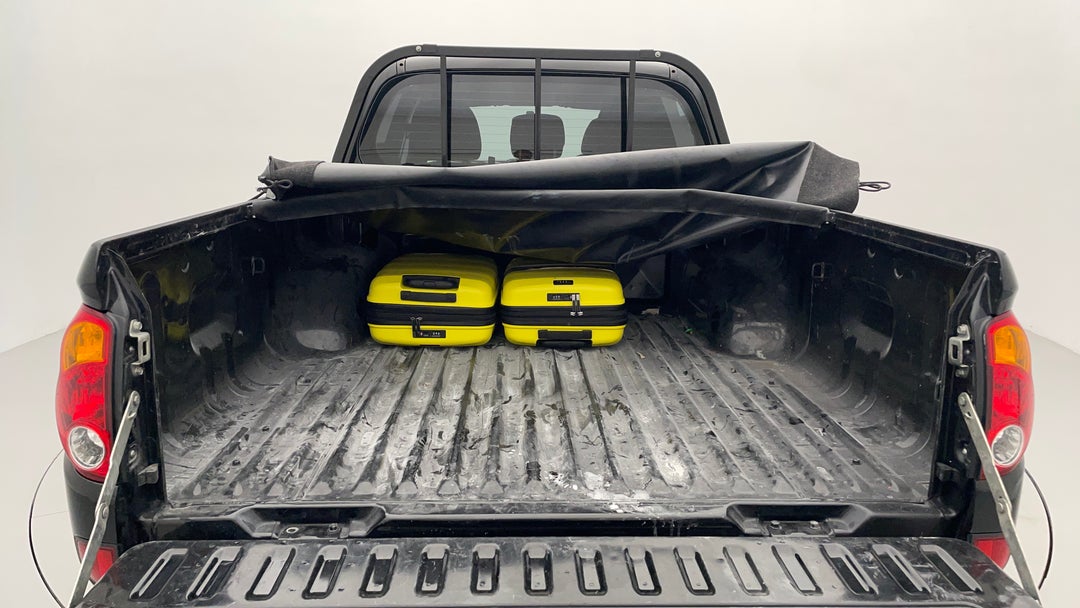 Boot Inside View with Luggage