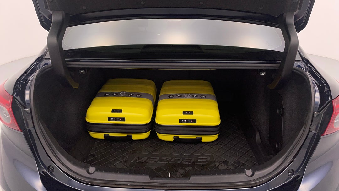 2016 Mazda 3 Sp25 Gt, Automatic, 74123 km, Boot Inside View with Luggage