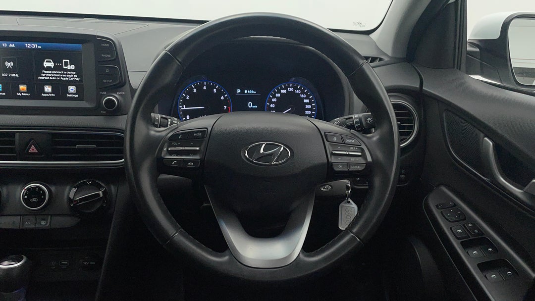 2020 Hyundai Kona Active (fwd), Automatic, 54523 km, Steering Wheel Close-up