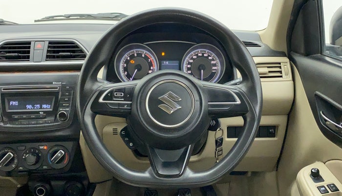 2018 Maruti Dzire VXI, Petrol, Manual, 62,621 km, Steering Wheel Close Up