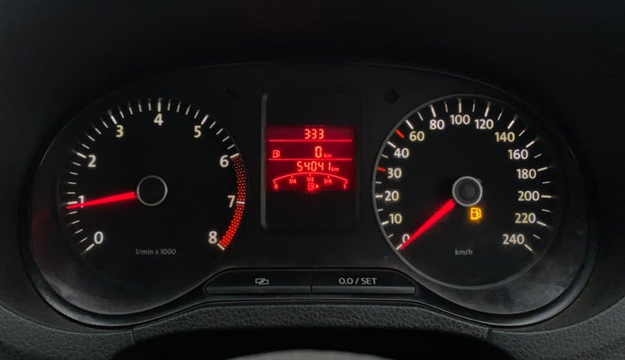 2012 Volkswagen Polo TRENDLINE 1.2L PETROL, Petrol, Manual, 54,041 km, Odometer Image