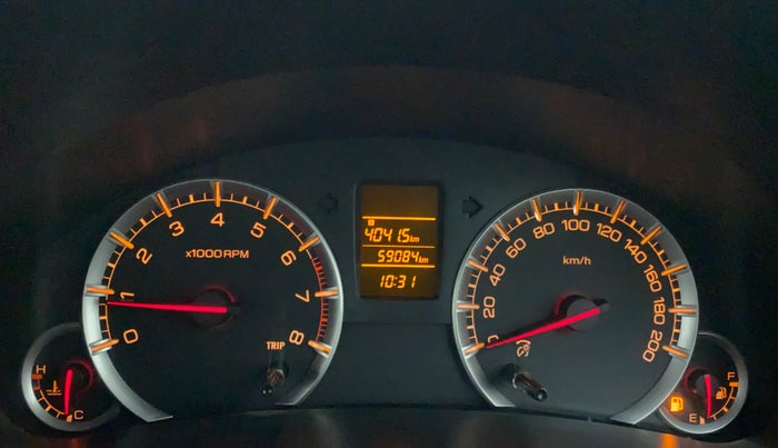 2017 Maruti Swift VXI O, Petrol, Manual, 59,084 km, Odometer Image