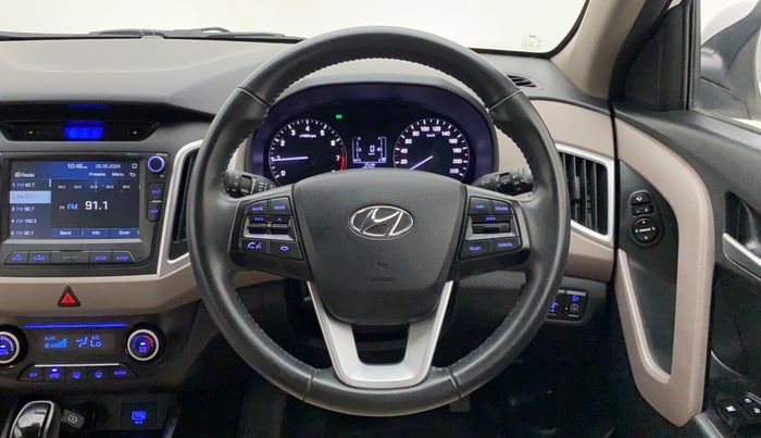 2019 Hyundai Creta SX AT 1.6 PETROL, Petrol, Automatic, 31,227 km, Steering Wheel Close Up